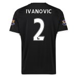 2015-16 Chelsea IVANOVIC #2 Third Soccer Jersey
