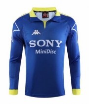 1997-98 Juventus Retro Long Sleeve Third Away Soccer Jersey Shirt