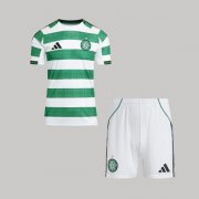 2025-26 Celtic Kids Home Soccer Kits Shirt With Shorts