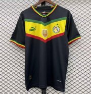 2022 World Cup Senegal Black Third Away Soccer Jersey Shirt With Patch
