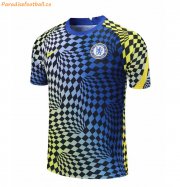 2021-22 Chelsea Blue Pre-Match Training Shirt