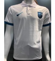 2022 FIFA World Cup England White Polo Shirt