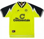 1995-96 Dortmund Retro Home Yellow Soccer Jersey Shirt