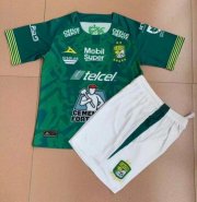 Kids Club León 2019-20 Home Soccer Shirt With Shorts