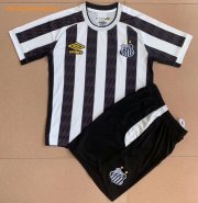 2021-22 Santos FC Kids Away Soccer Kits Shirt With Shorts