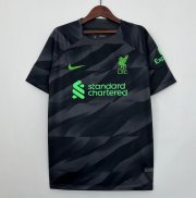 2022-23 Liverpool Black Goalkeeper Soccer Jersey Shirt