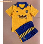 Kids Boca Juniors 2022-23 Third Away Soccer Kits Shirt with Shorts
