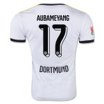 2015-16 Borussia Dortmund AUBAMEYANG #17 Third Soccer Jersey