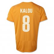 14-15 Ivory Coast Home KALOU Soccer Jersey