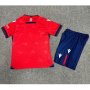 2024-25 Osasuna Kids Home Soccer Kits Shirt With Shorts
