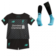 Kids Liverpool 2019-20 Third Away Soccer Kit (Shirt + Shorts + Socks)