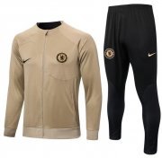 2022-23 Chelsea Golden Training Kits Jacket with Pants