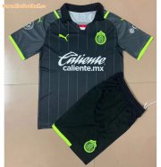 Kids Chivas Deportivo Guadalajara 2021/22 Away Soccer Kits Shirt With Shorts