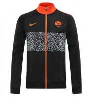 2020-21 AS Roma Black Training Jacket