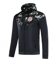 2019-20 Corinthians Black Windbreaker Jacket