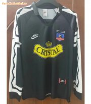 1995 Colo-Colo Retro Long Sleeve Away Soccer Jersey Shirt