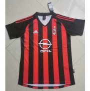 2002-03 AC Milan Retro Home Soccer Jersey Shirt