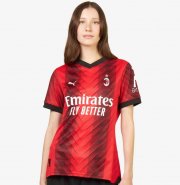 2023-24 AC Milan Women Home Soccer Jersey Shirt