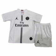 Kids PSG 2018-19 Third Away White Soccer Shirt with Shorts
