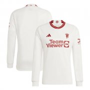2023-24 Manchester United Long Sleeve Third Away Soccer Jersey Shirt