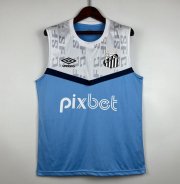 2023-24 Santos FC Blue Training Vest Shirt