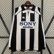 1997-98 Juventus Retro Long Sleeve Home Soccer Jersey Shirt