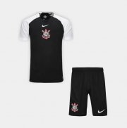 2025-26 SC Corinthians Away Kids Soccer Kits Shirt With Shorts