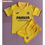Kids Real Villarreal 2022-23 Home Soccer Kits Shirt With Shorts