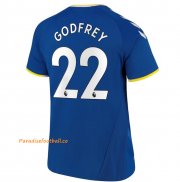 2021-22 Everton Home Soccer Jersey Shirt with Godfrey 22 printing