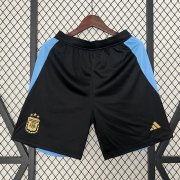 2024 Copa America Argentina Black Soccer Shorts