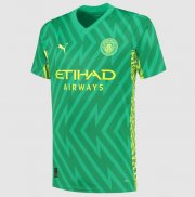 2023-24 Manchester City Green Goalkeeper Soccer Jersey Shirt