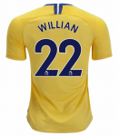 2018-19 Chelsea Away Soccer Jersey Shirt Willian #22