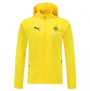2021-22 Dortmund Yellow Windbreaker Hoodie Jacket