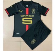 2020-21 Stade Rennais Kids 120th Anniversary Soccer Kits Shirt with Shorts