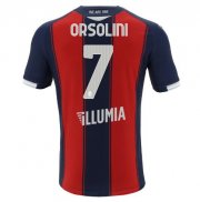 2020-21 Bologna Home Soccer Jersey Shirt RICCARDO ORSOLINI 7