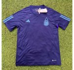 2022 FIFA World Cup Argentina Three Stars Navy Training Shirt