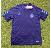 2022 FIFA World Cup Argentina Three Stars Navy Training Shirt