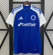 2025-26 Cruzeiro Home Soccer Jersey Shirt