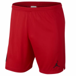 2018-19 PSG Jordan Goalkeeper Red Soccer Shorts