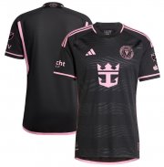 2024-25 Inter Miami CF Black La Noche Away Soccer Jersey Shirt Player Version