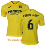 2020-2021 Villarreal Home Soccer Jersey Shirt Funes Mori #6
