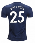 2018-19 Manchester United Third Soccer Jersey Shirt Antonio Valencia #25