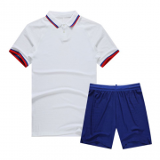 Chelsea Style Customize Team White Soccer Jerseys Kit (Shirt+Short)