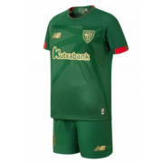 Kids Athletic Bilbao 2019-20 Away Soccer Shirt With Shorts