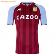 2021-22 Aston Villa Home Soccer Jersey Shirt Player Version