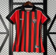 2025-26 Vitória Home Women Soccer Jersey Shirt