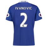 2016-17 Chelsea 2 IVANOVIC Home Soccer Jersey
