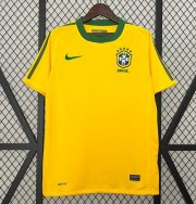 2010 Brazil Retro Home Soccer Jersey Shirt