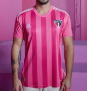 2022-23 Sao Paulo Pink Soccer Jersey Shirt