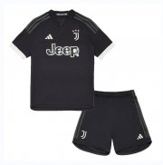 2023-24 Juventus Kids Third Away Soccer Kits Shirt With Shorts